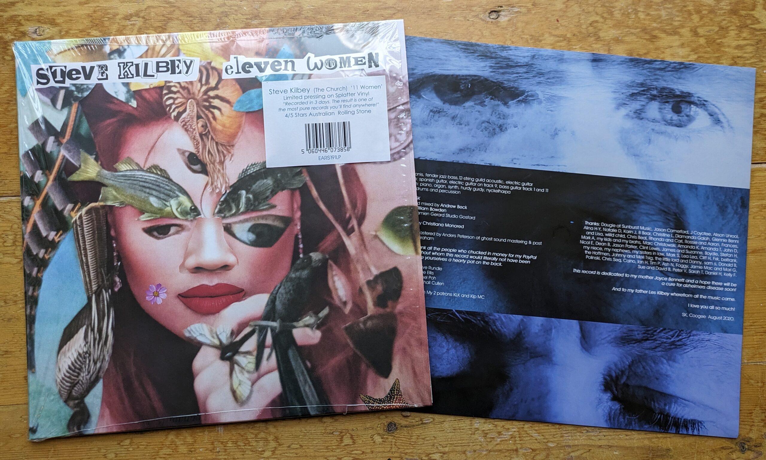 Steve Kilbey "Eleven Women" Splatter Vinyl - Image 7